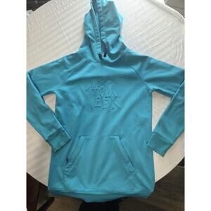 Armada Men's Medium Teal Hooded Sweatshirt